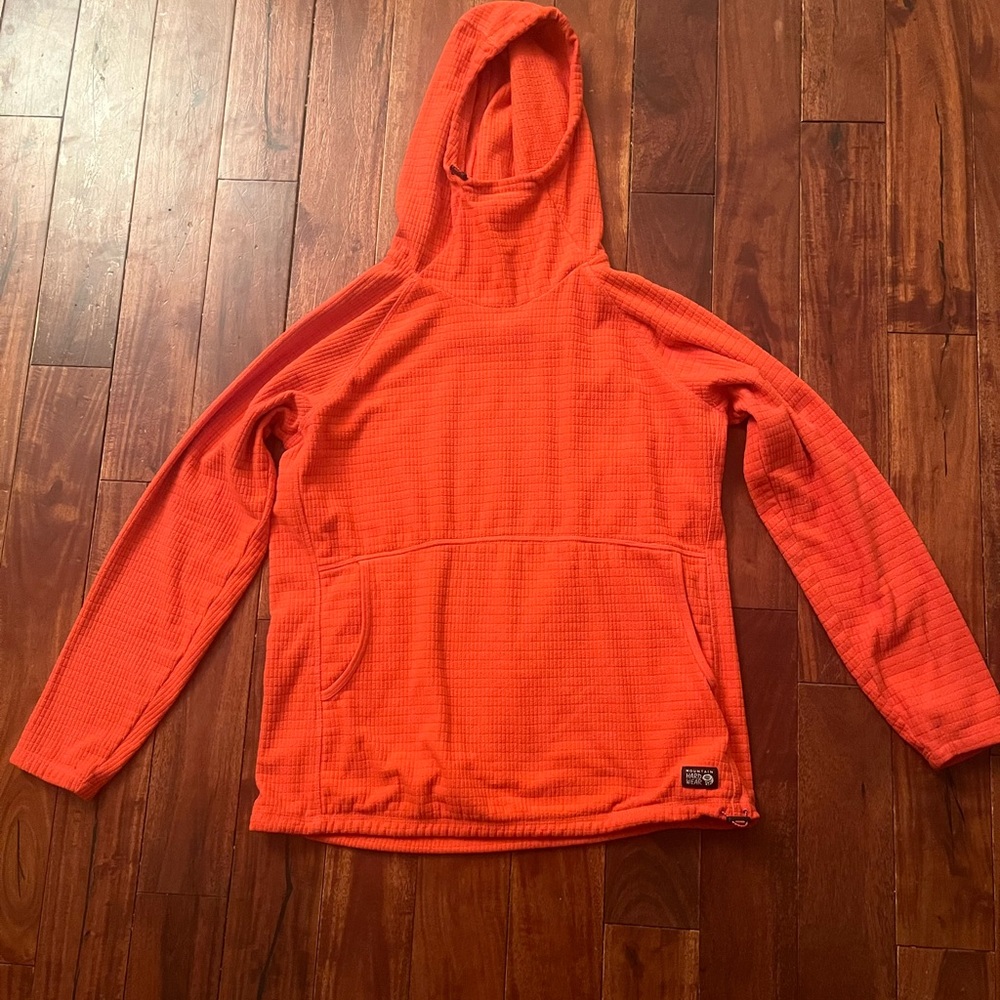 Mountain Hardwear Orange Hooded Sweatshirt